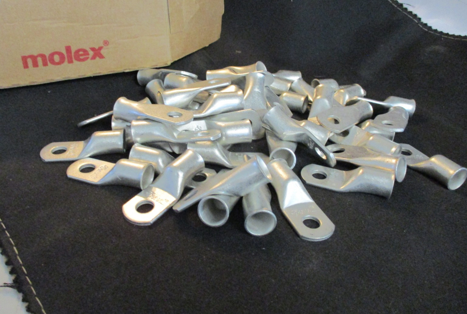 MOLEX 3/0 AWG GAUGE BATTERY CABLE LUGS SET OF (50) SILVER 210000317 BOAT MOLEX 3/0 AWG GAUGE BATTERY CABLE LUGS SET OF (50) SILVER 210000317 BOAT