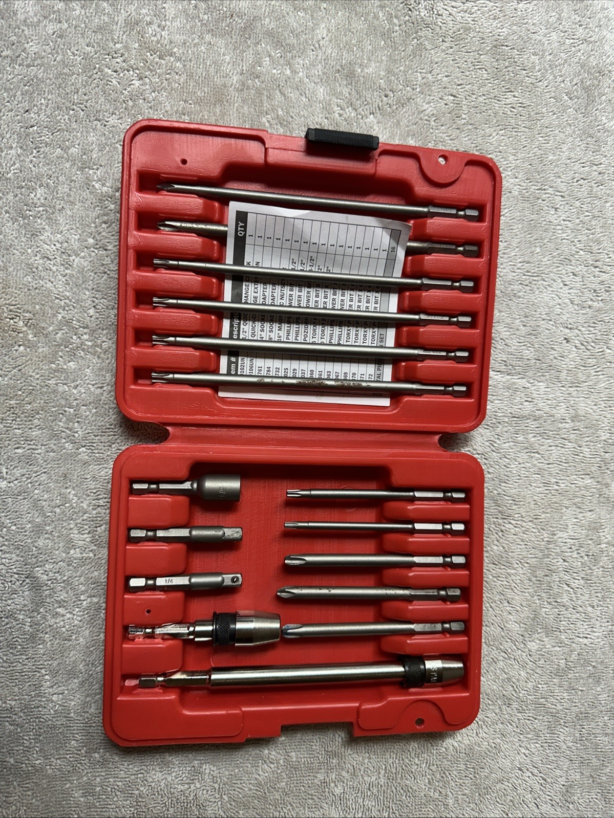 Mac Tools 16 Piece Quick Change Bed Set