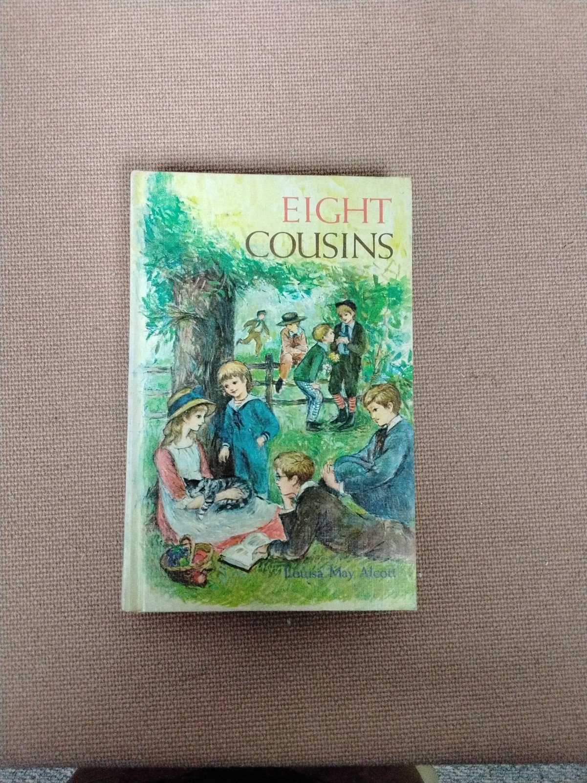 Vintage 1965 Eight Cousins Louisa May Alcott Whitman Classics