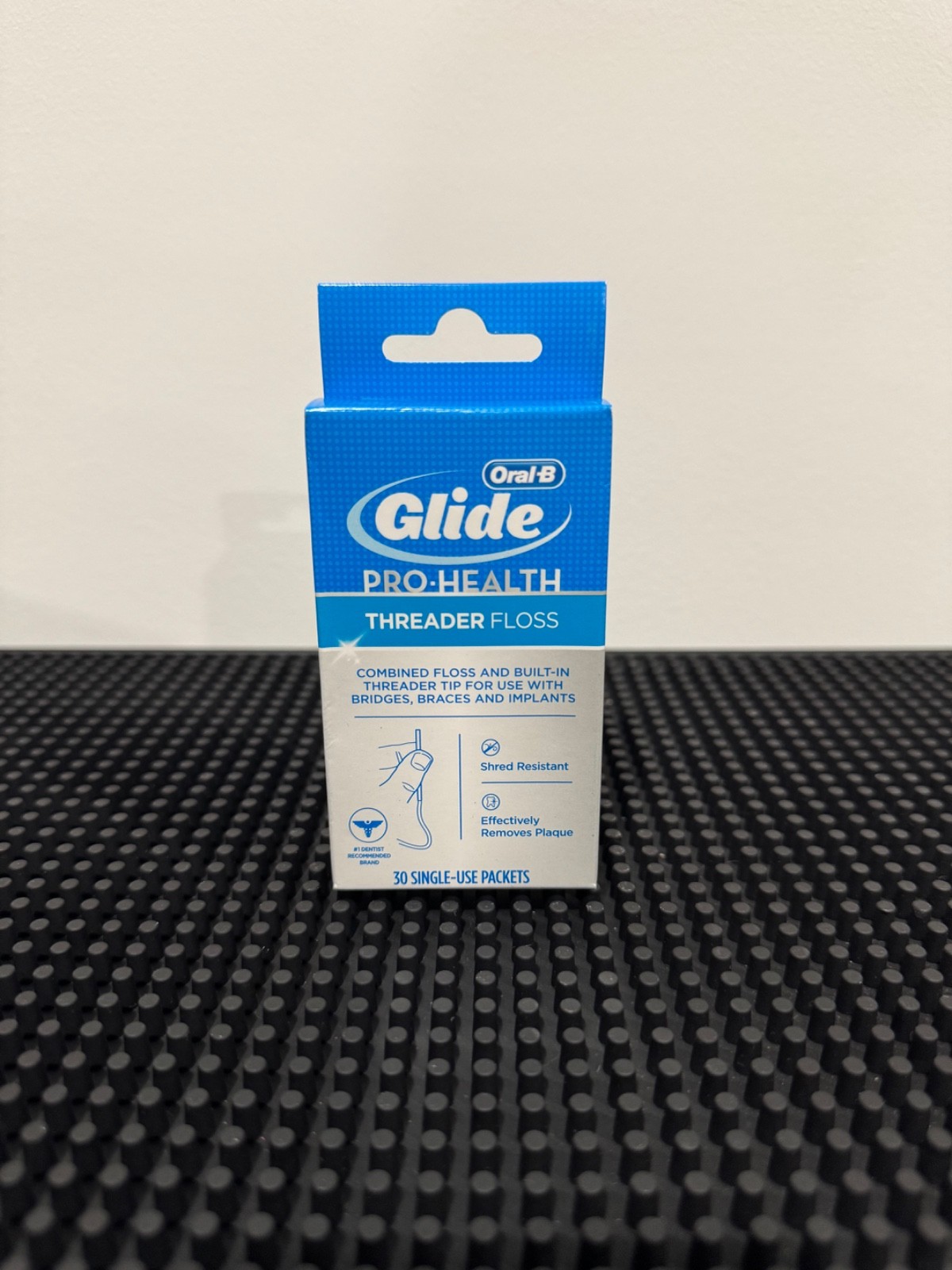 Oral-B Glide Pro-Health Threader Floss 30ct single use packets DISCONTINUED Oral-B Glide Pro-Health Threader Floss 30ct single use packets DISCONTINUED