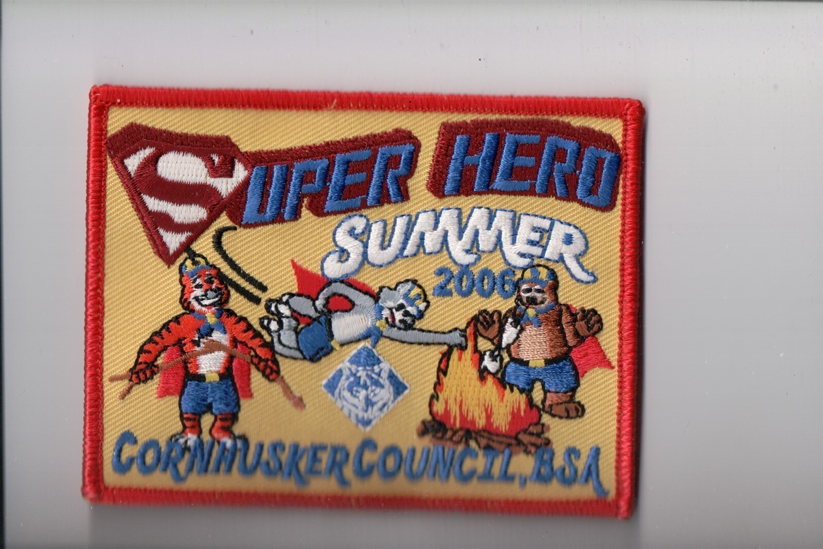 2006 Cornhusker Council Super Hero Summer patch