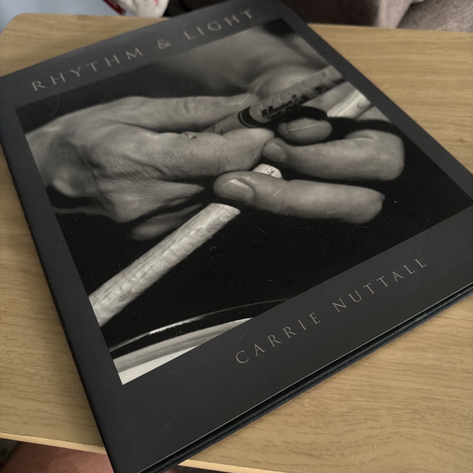 Rhythm & Light Carrie Nuttall Rush Band Portrait Hard Cover Coffee Table Book