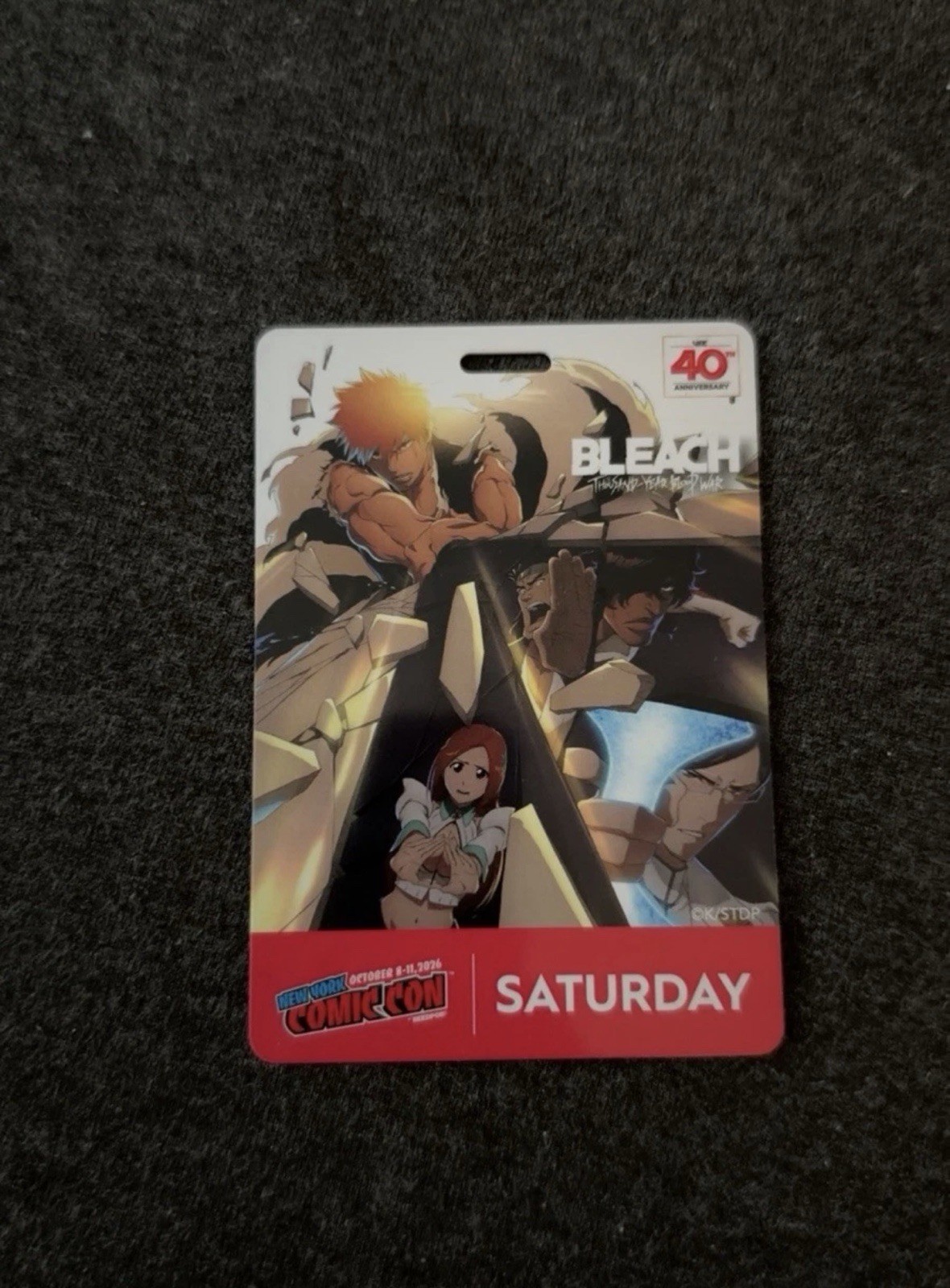 New York Comic Con NYCC 2026 Saturday Badge - Activated.