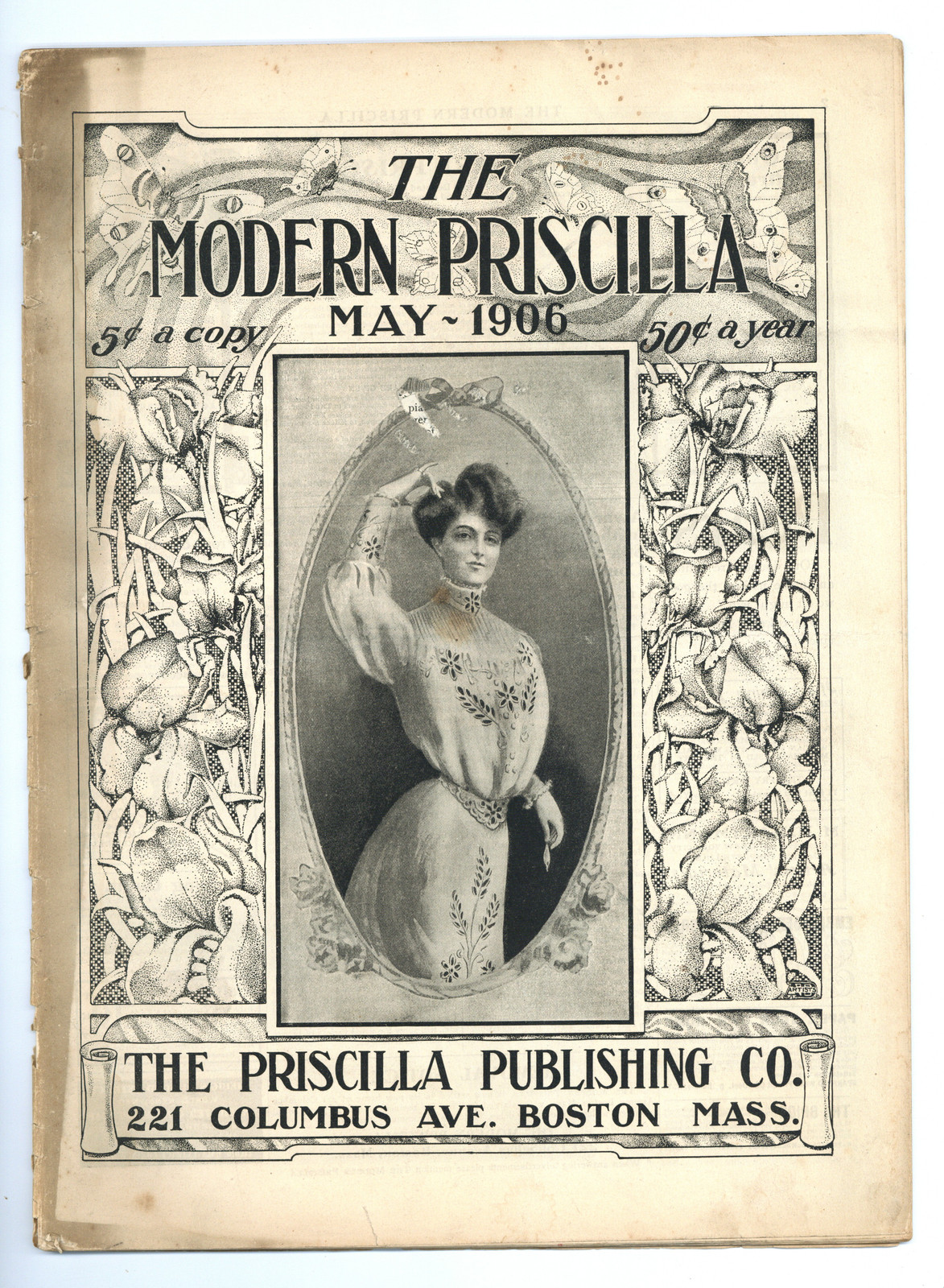 Modern Priscilla Magazine May 1906 GD