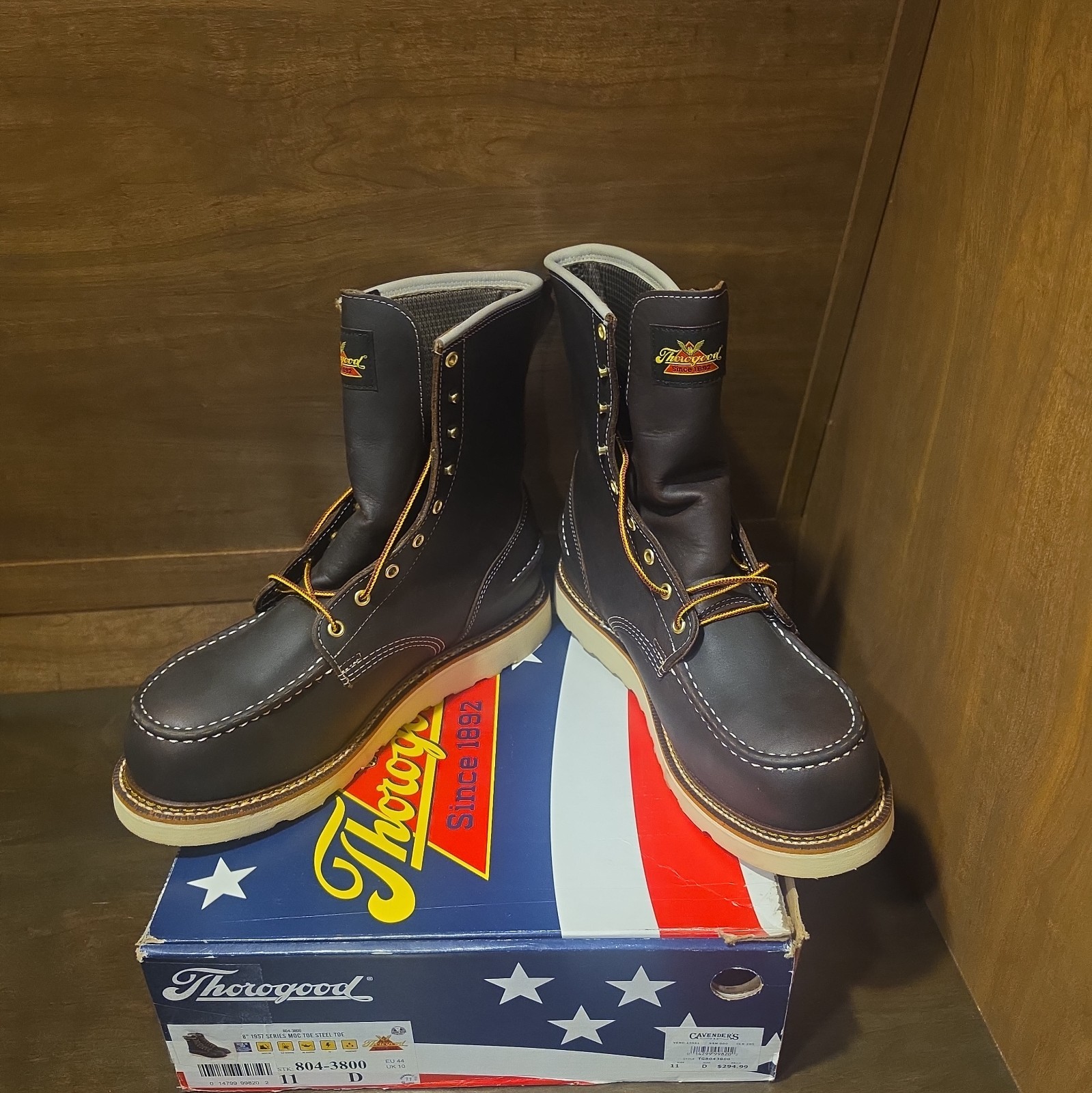 THOROGOOD 1957 SERIES STEEL-TOE 8\