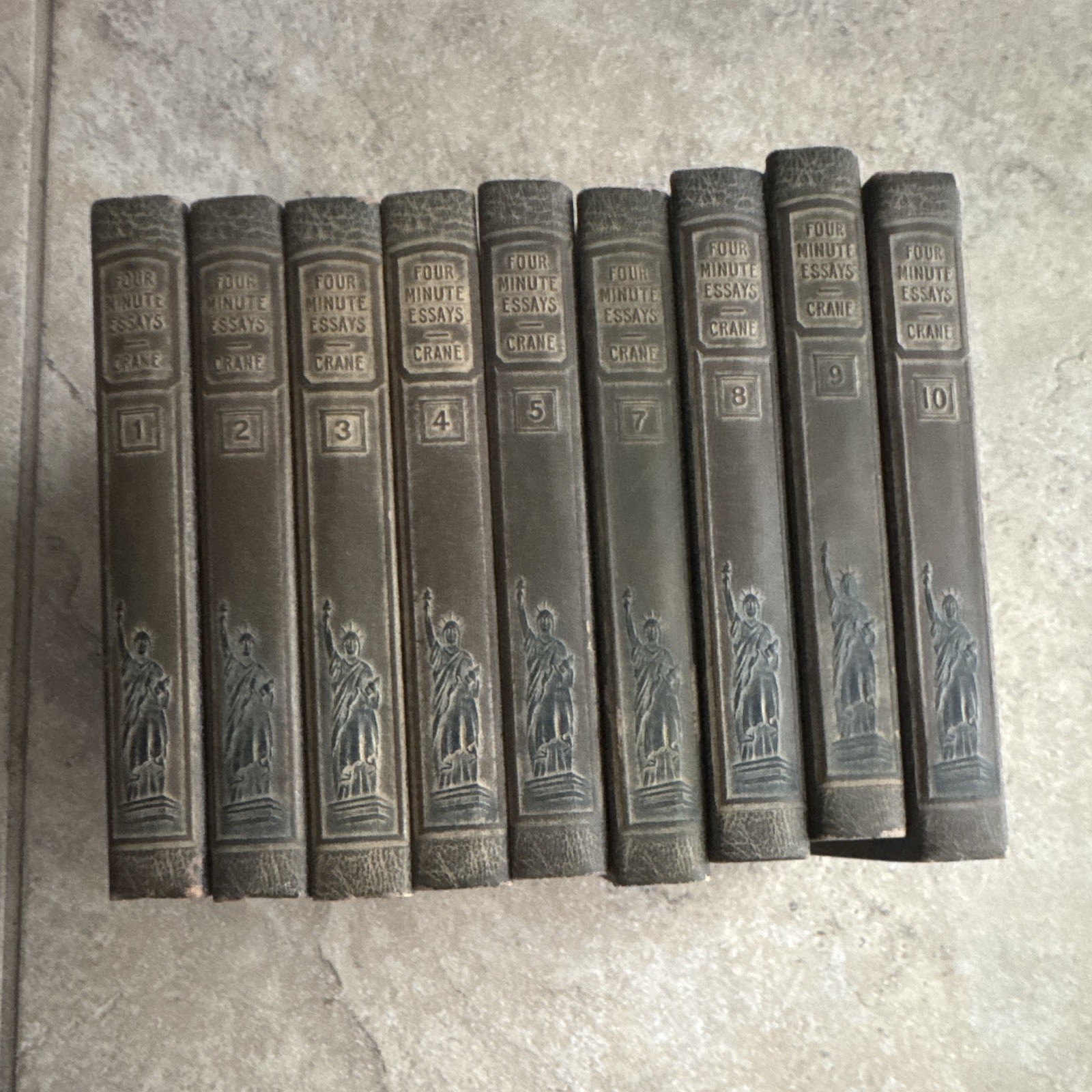 Frank Crane Four Minute Essays 9-Volume Hardcover Set (English Essays) Frank Crane Four Minute Essays 9-Volume Hardcover Set (English Essays)