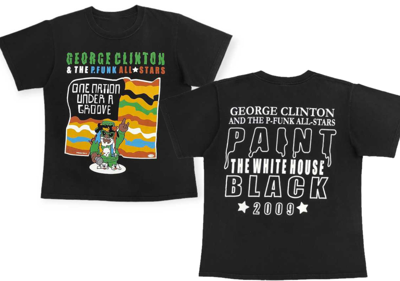George Clinton P Funk 2009 All Star T-shirt S to 5XL KN032 