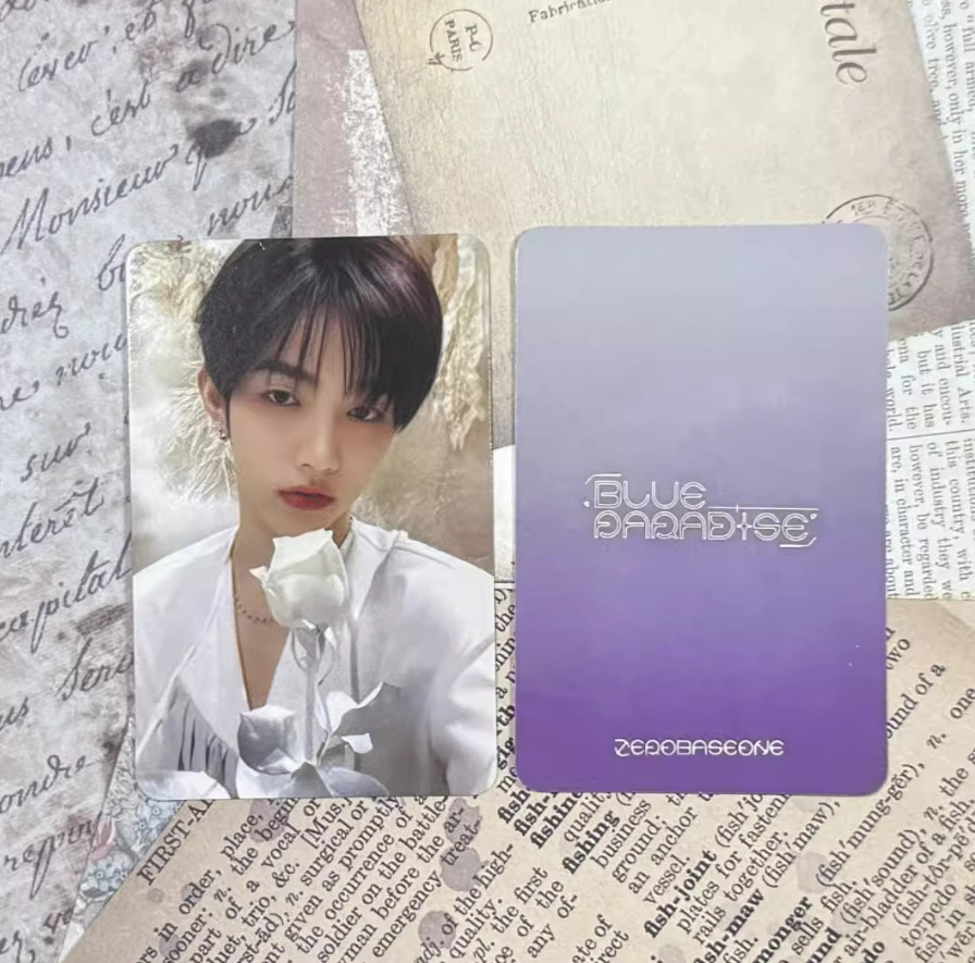 ZB1 Zhang Hao Mini 5 Showcase Entry Card + Photocard Han Yujin ZB1 Zhang Hao Mini 5 Showcase Entry Card + Photocard Han Yujin