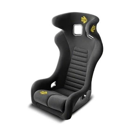 MOMO 1082BLK-30 Super Cup XL Fiberglass Racing Seat Black HANS Compatible