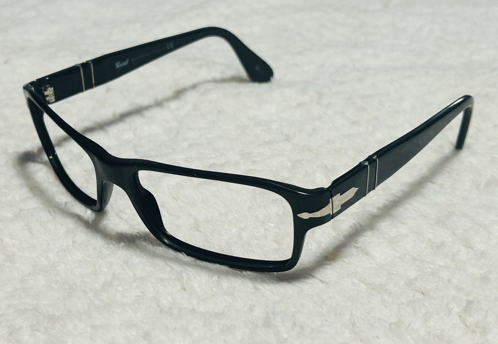 Vintage Persol 2747-S Frames Only Black Italian Designer Meflecto Arrow Logo Vintage Persol 2747-S Frames Only Black Italian Designer Meflecto Arrow Logo