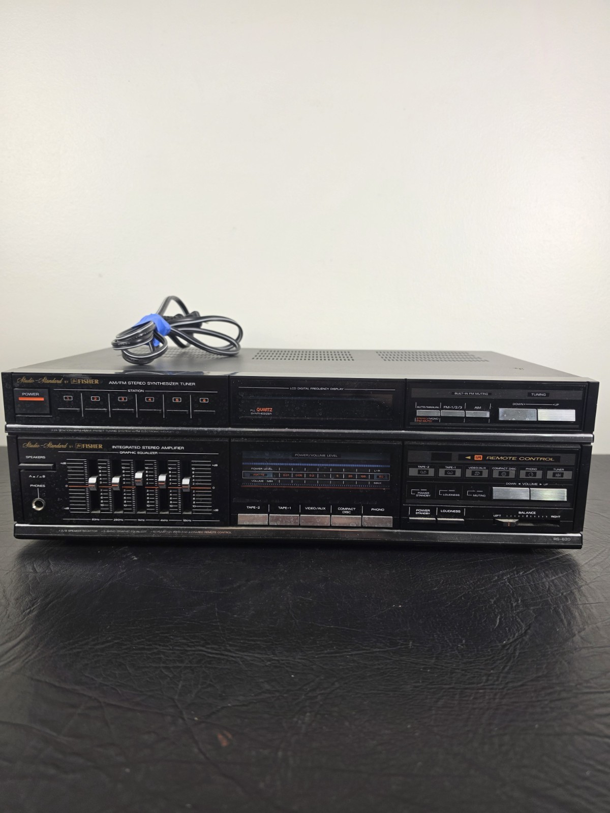 Fisher RS-620 AM/FM Stereo Receiver - No Remote Fisher RS-620 AM/FM Stereo Receiver - No Remote