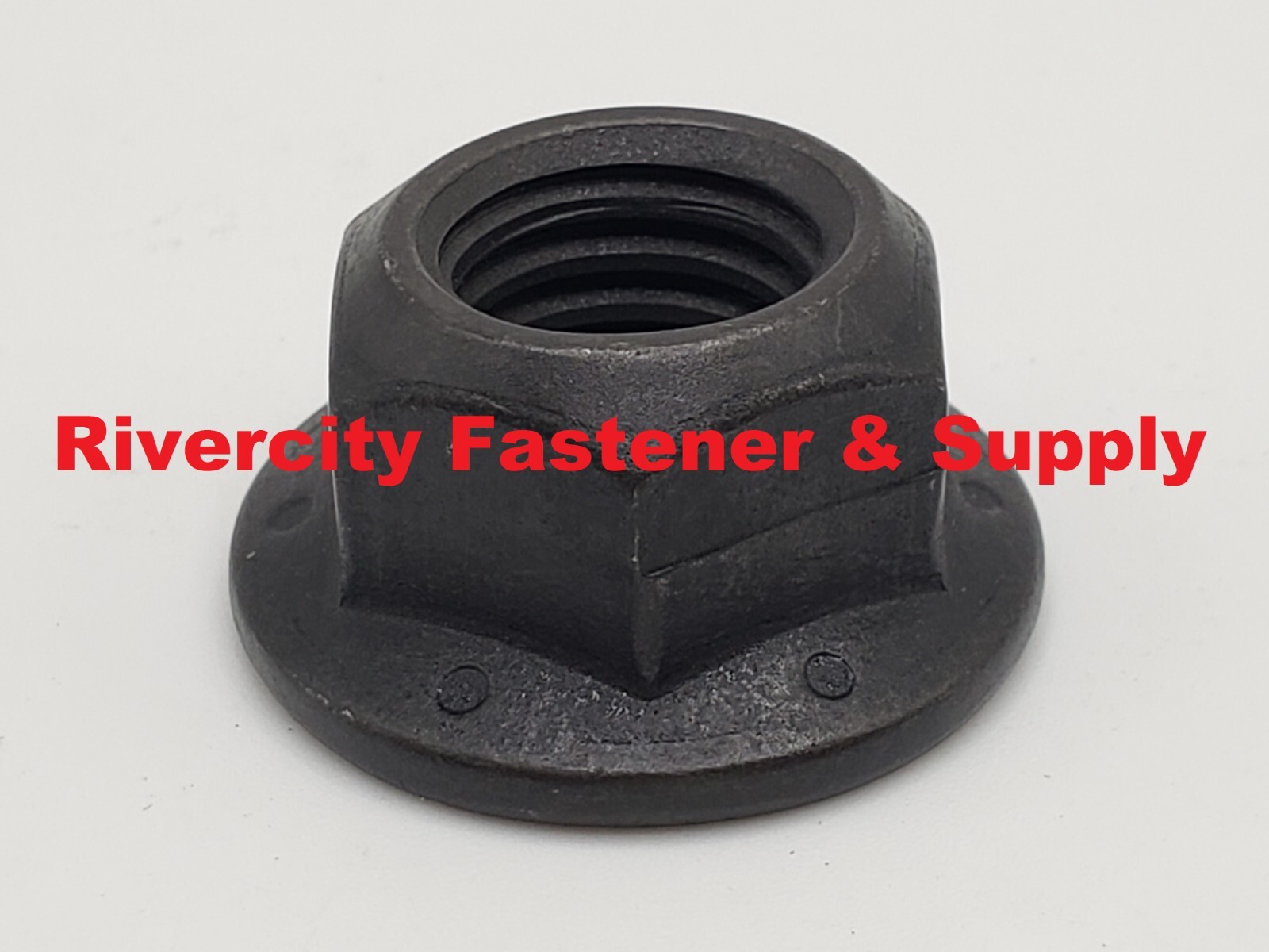 7/16-14 Grade 8 All Metal Flange Lock Nuts 7/16x14 Top Lock Nuts 7/16 x 14 Nut