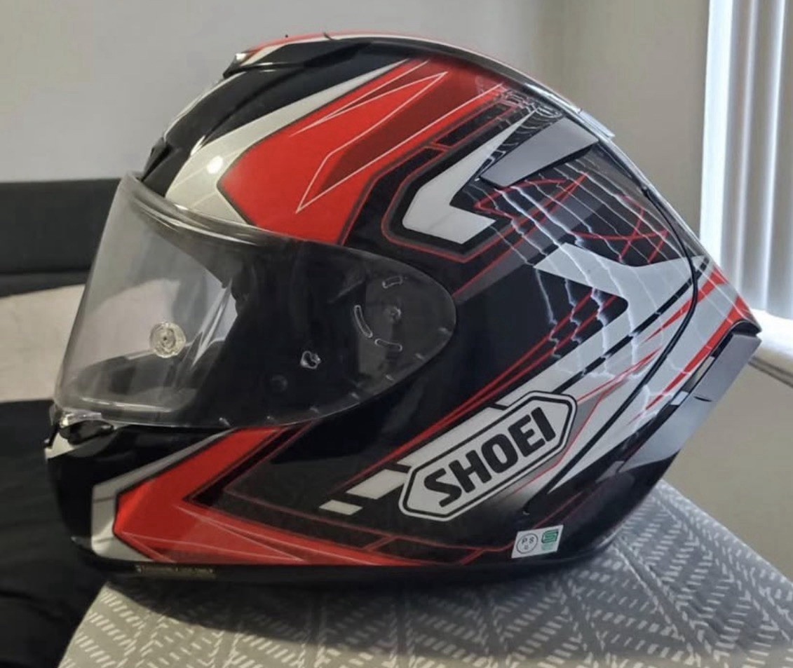 Shoei X-Fourteen X14 Motorcycle Helmet Size XL Shoei X-Fourteen X14 Motorcycle Helmet Size XL