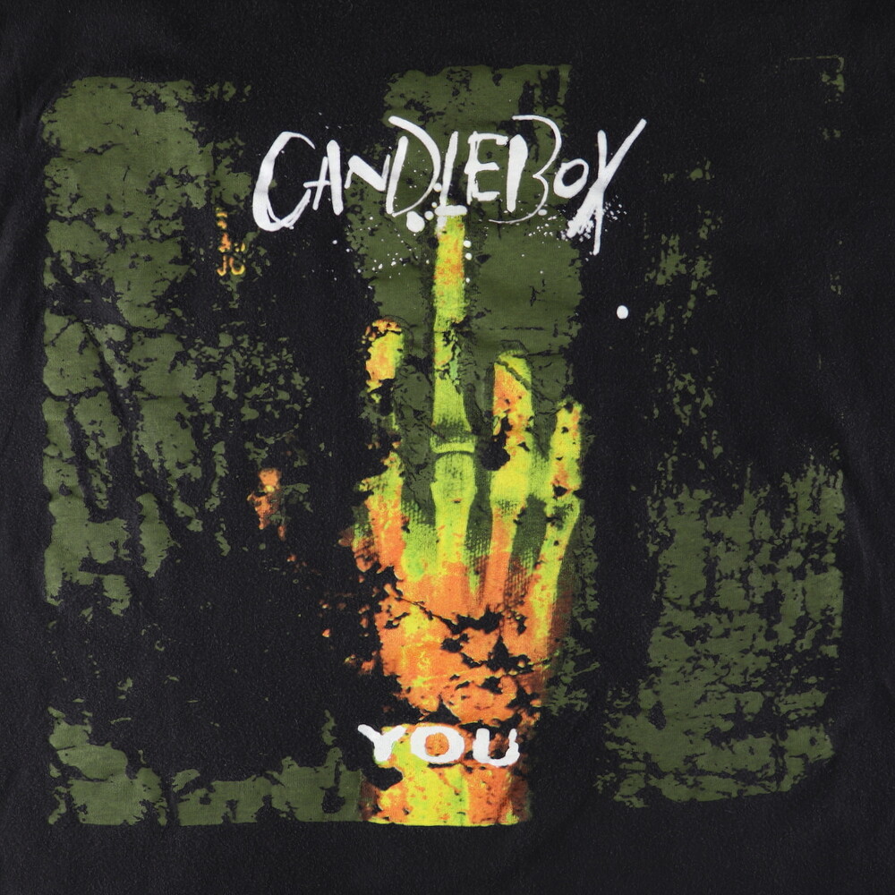 New 1990s Candlebox You Shirt Short Sleeve Black All Size