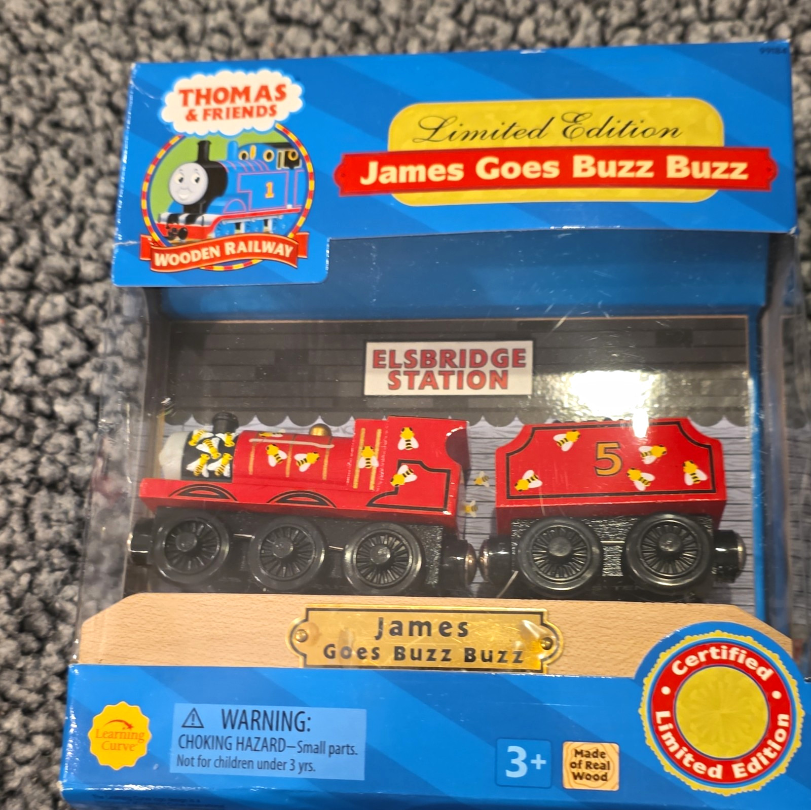 Learning Curve Thomas & Friends Wooden Railway Limited Edition James Buzz Buzz