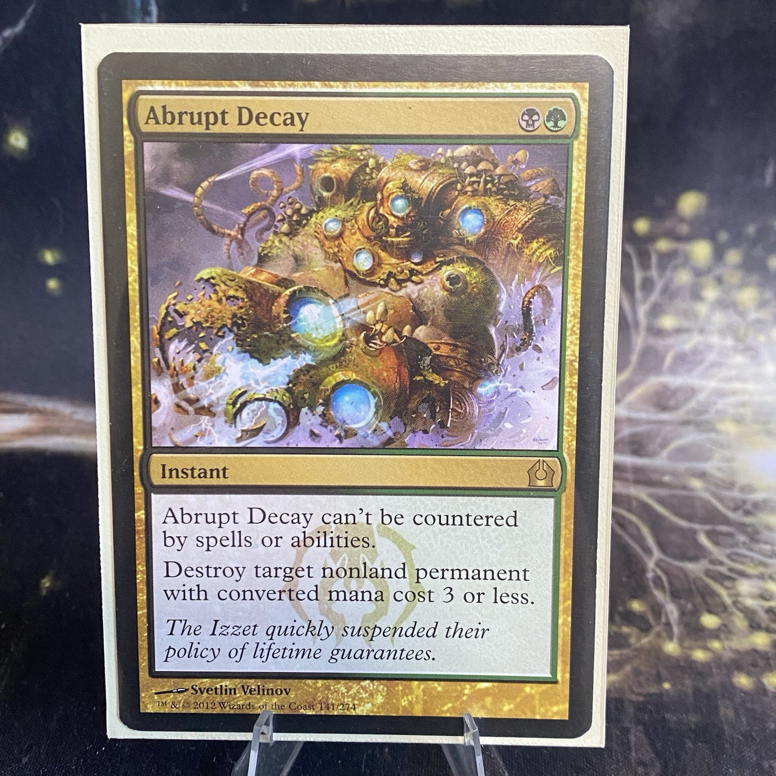 Magic the Gathering - Abrupt Decay - 141 - LP - Return to Ravnica - MTG Magic the Gathering - Abrupt Decay - 141 - LP - Return to Ravnica - MTG
