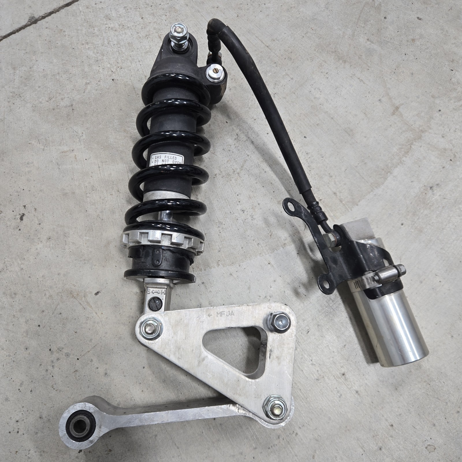 2013-2025 Honda CBR600RR OEM Rear Shock Absorber w/ Linkage 52400-MJC-306