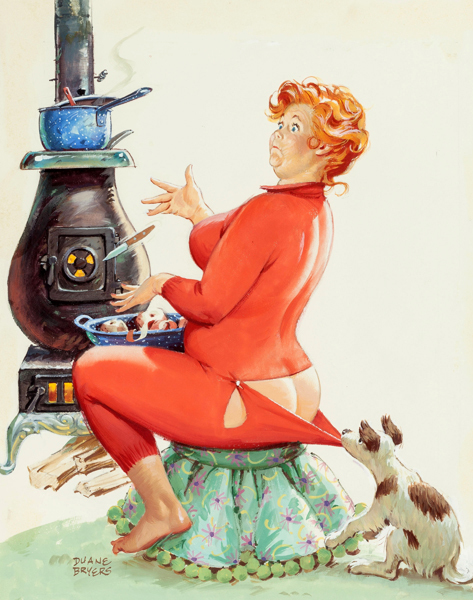 Vintage Pin Up Hilda 11 x 14\ Vintage Pin Up Hilda 11 x 14\