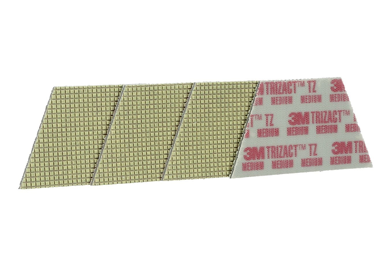 ⭐️ 3M 86019 Trizact Diamond TZ Abrasive Pads RED - Pack of 4 New 🔥 ⭐️ 3M 86019 Trizact Diamond TZ Abrasive Pads RED - Pack of 4 New 🔥