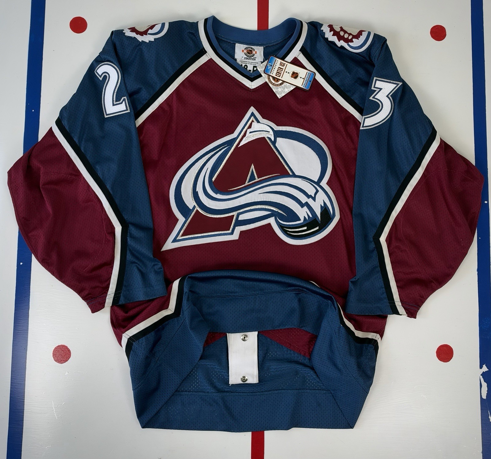 Milan Hejduk Rookie 1998-99 Vintage Starter Authentic NHL Hockey Jersey 48/Large