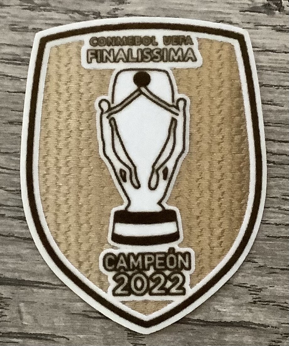 2022 CONMEBOL UEFA FINALISSIMA CAMPEON 2022 patch