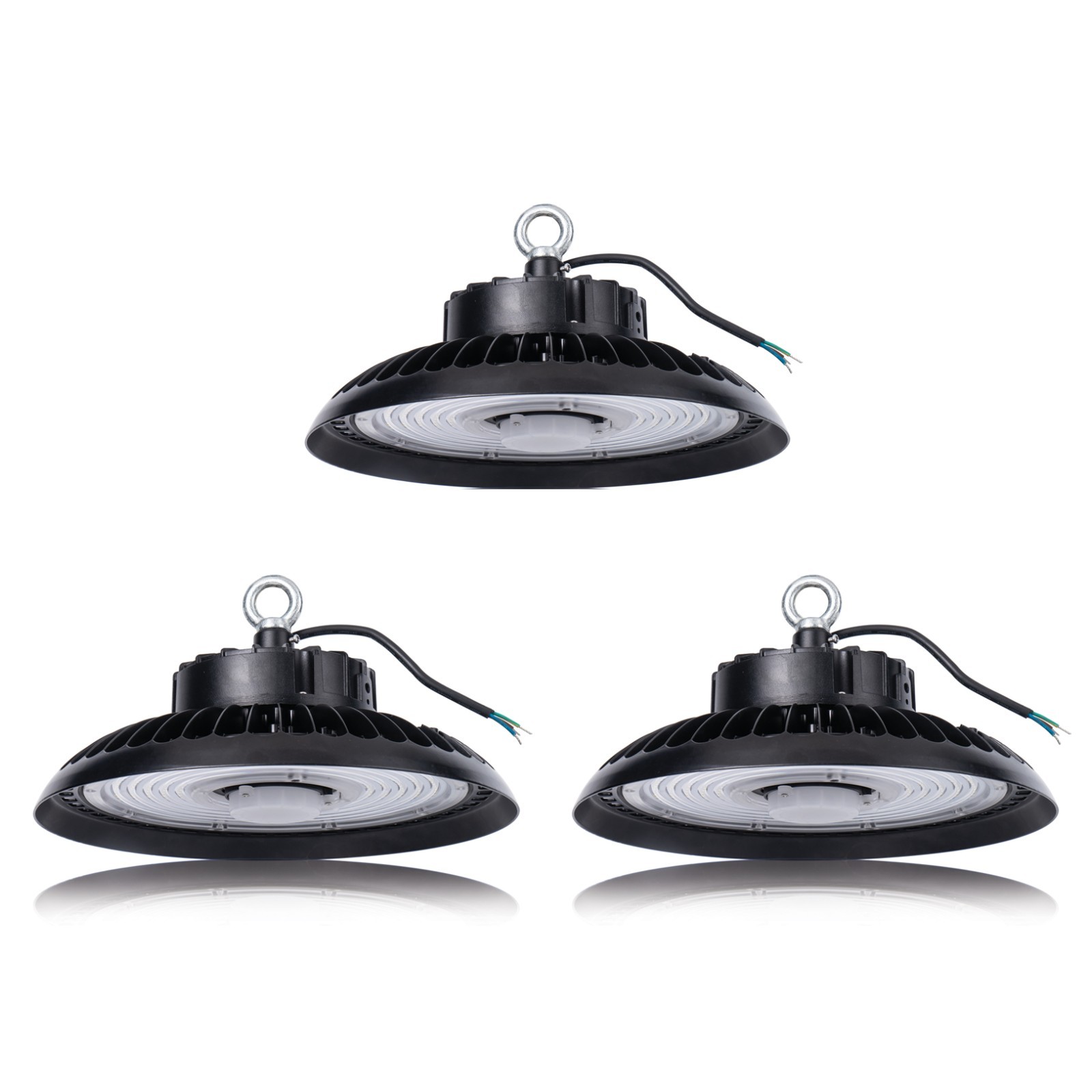 3 Pack 150W UFO LED High Bay Light, Industrial Light Waterproof IP65 100-277v 3 Pack 150W UFO LED High Bay Light, Industrial Light Waterproof IP65 100-277v