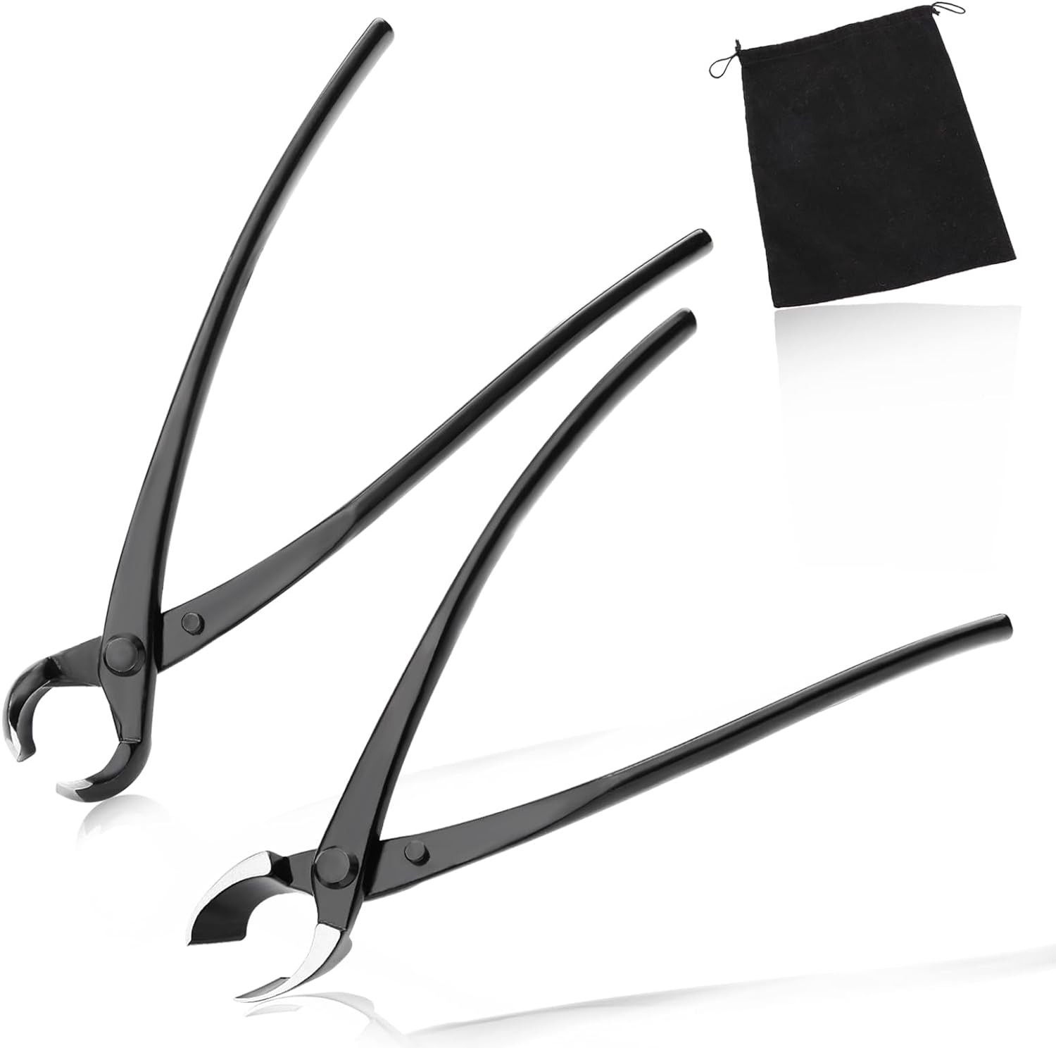 Bonsai Tool Set - Heavy Duty Pruning Kit with Concave & Knob Cutters
