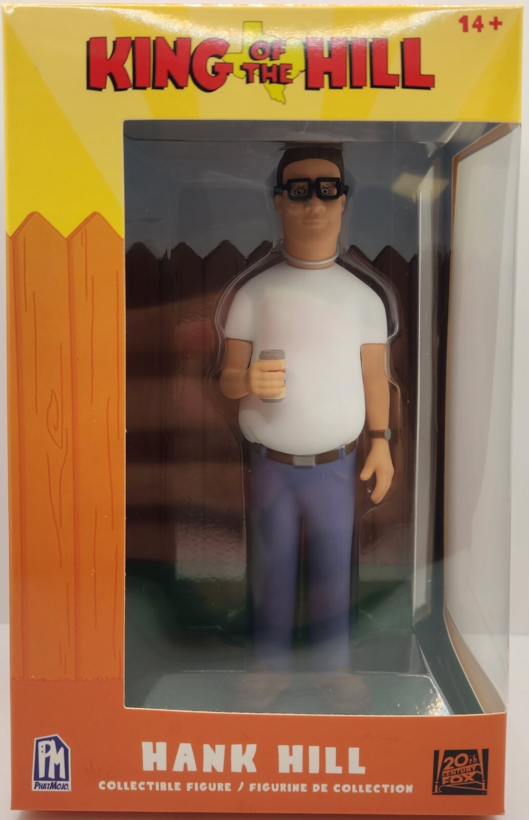 HANK HILL KING OF THE HILL EXCLUSIVE VINYL FIGURE PHATMOJO