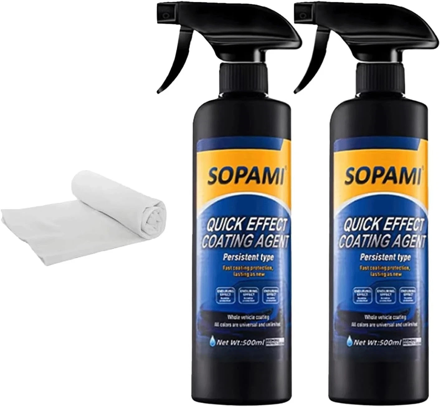 Sopami Ceramic Paint Sealant, Car Coating Spray 16.91 Fl Oz (Pack of 2) Sopami Ceramic Paint Sealant, Car Coating Spray 16.91 Fl Oz (Pack of 2)