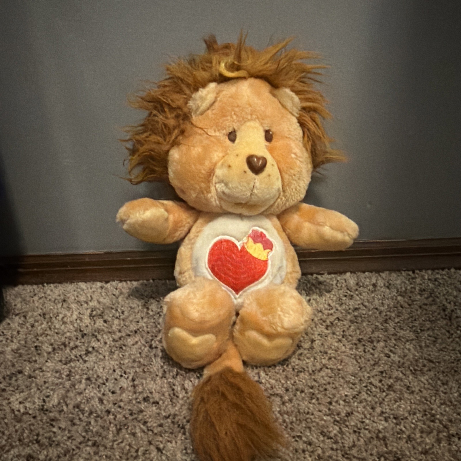 Kenner Vintage 1984 Brave Heart Lion Care Bear Cousins Plush Collectible 13” Kenner Vintage 1984 Brave Heart Lion Care Bear Cousins Plush Collectible 13”