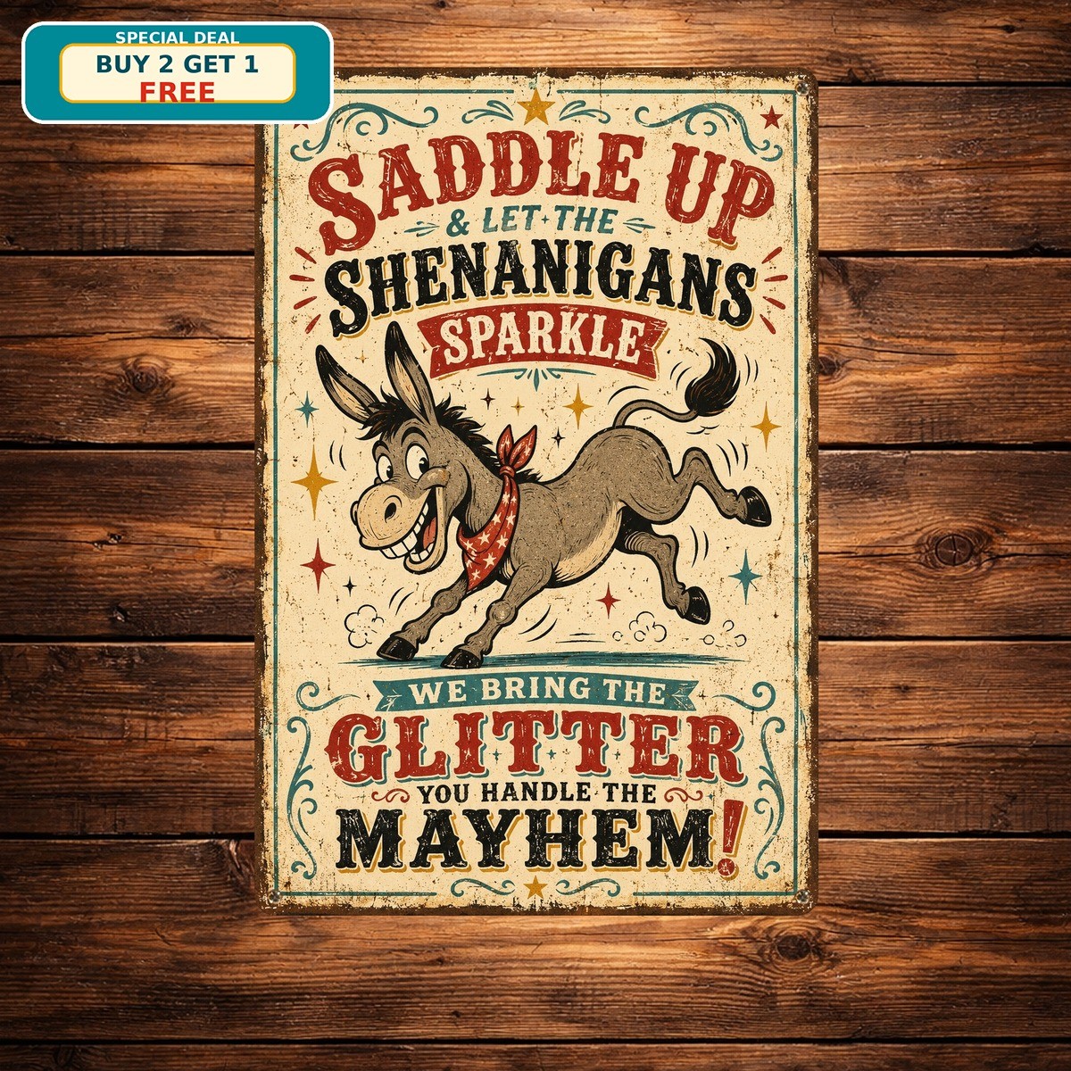 signs_dcor_funny_donkey_design_giddy