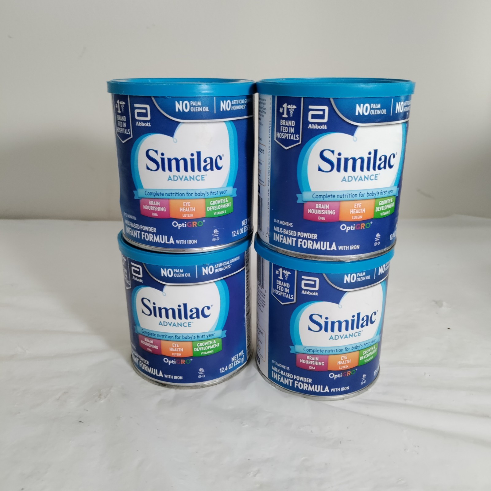 Four(4) Similac Advance 12.4oz Infant Formular Four(4) Similac Advance 12.4oz Infant Formular