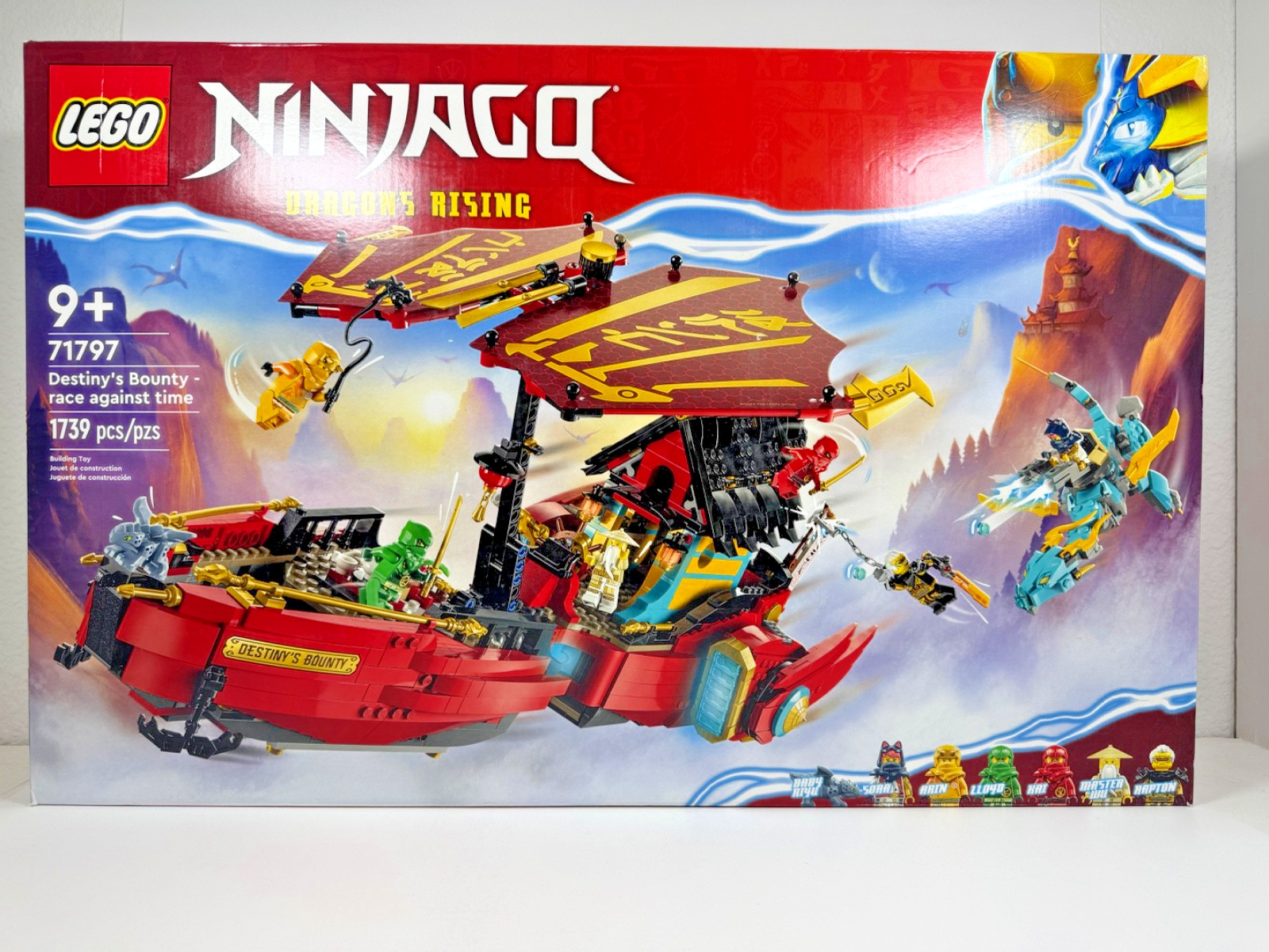 Lego Ninjago set#71797: Destiny’s Bounty Race Against Time New & Sealed