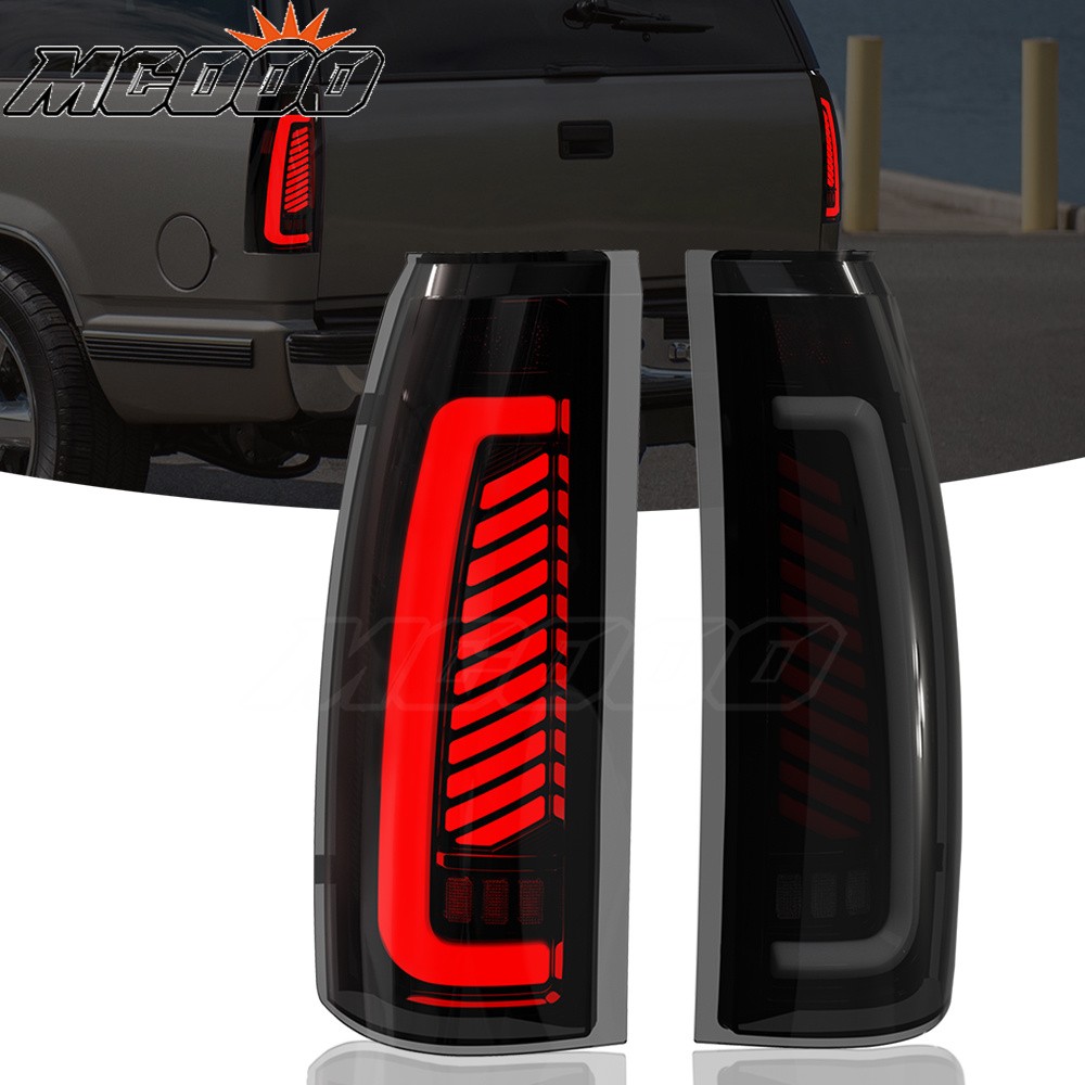 LED Tail Lights For 1988-1999 Chevy GMC C/K Silverado Tahoe w Startup Animation