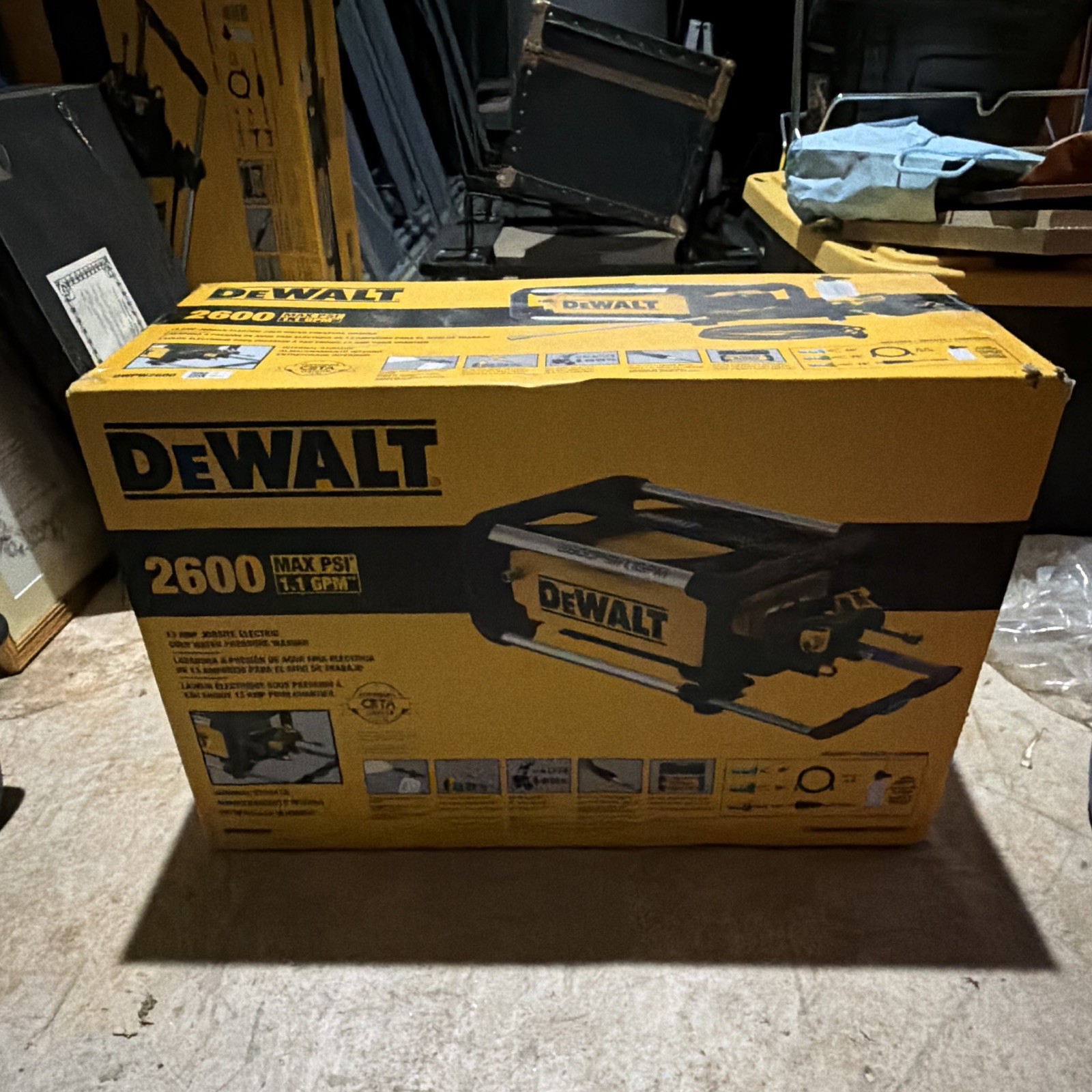 DEWALT DWPW2600 Electric Pressure Washer 2600 PSI 1.1 GPM 25ft Hose