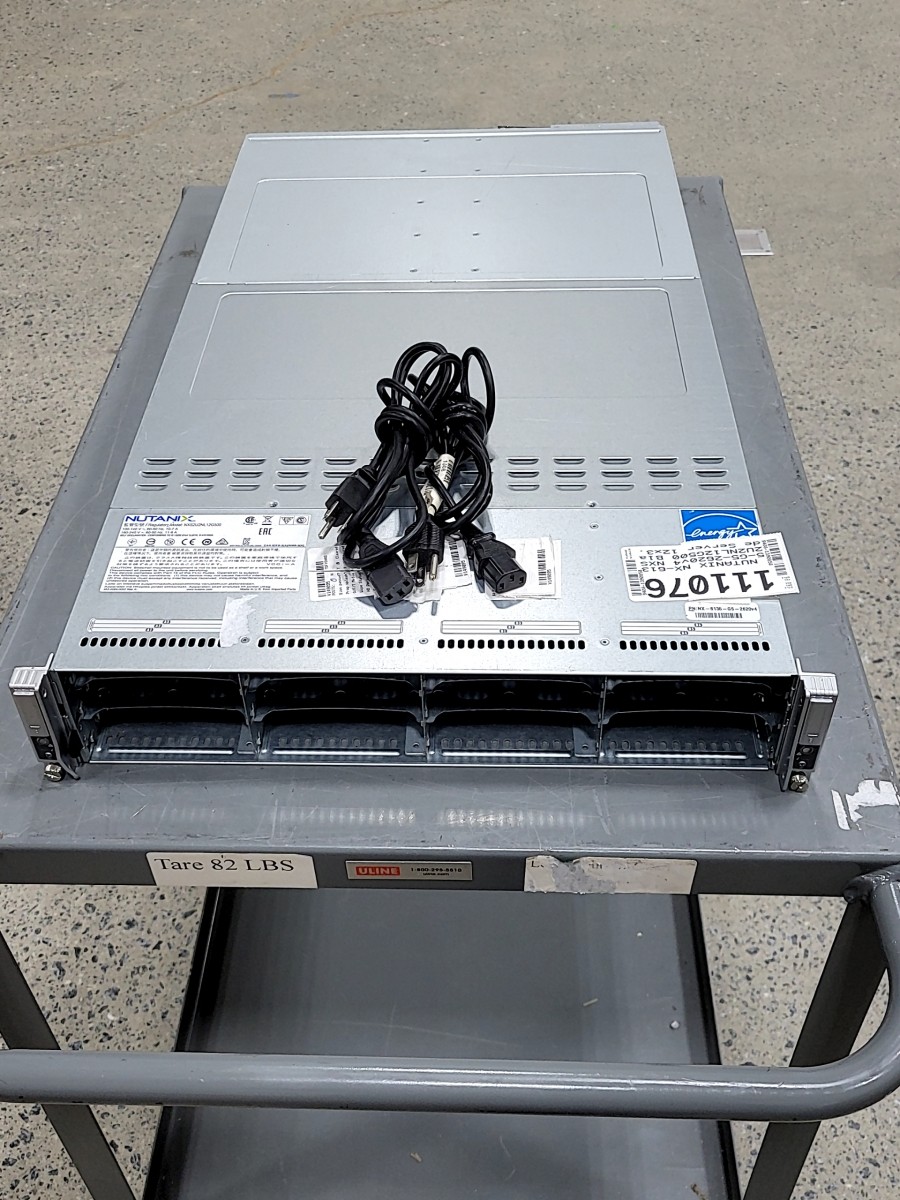 NUTANIX NXS2U2NL12G500 Blade Server 2*INTEL E5-2620 V4 12x3.5 SEE NOTES