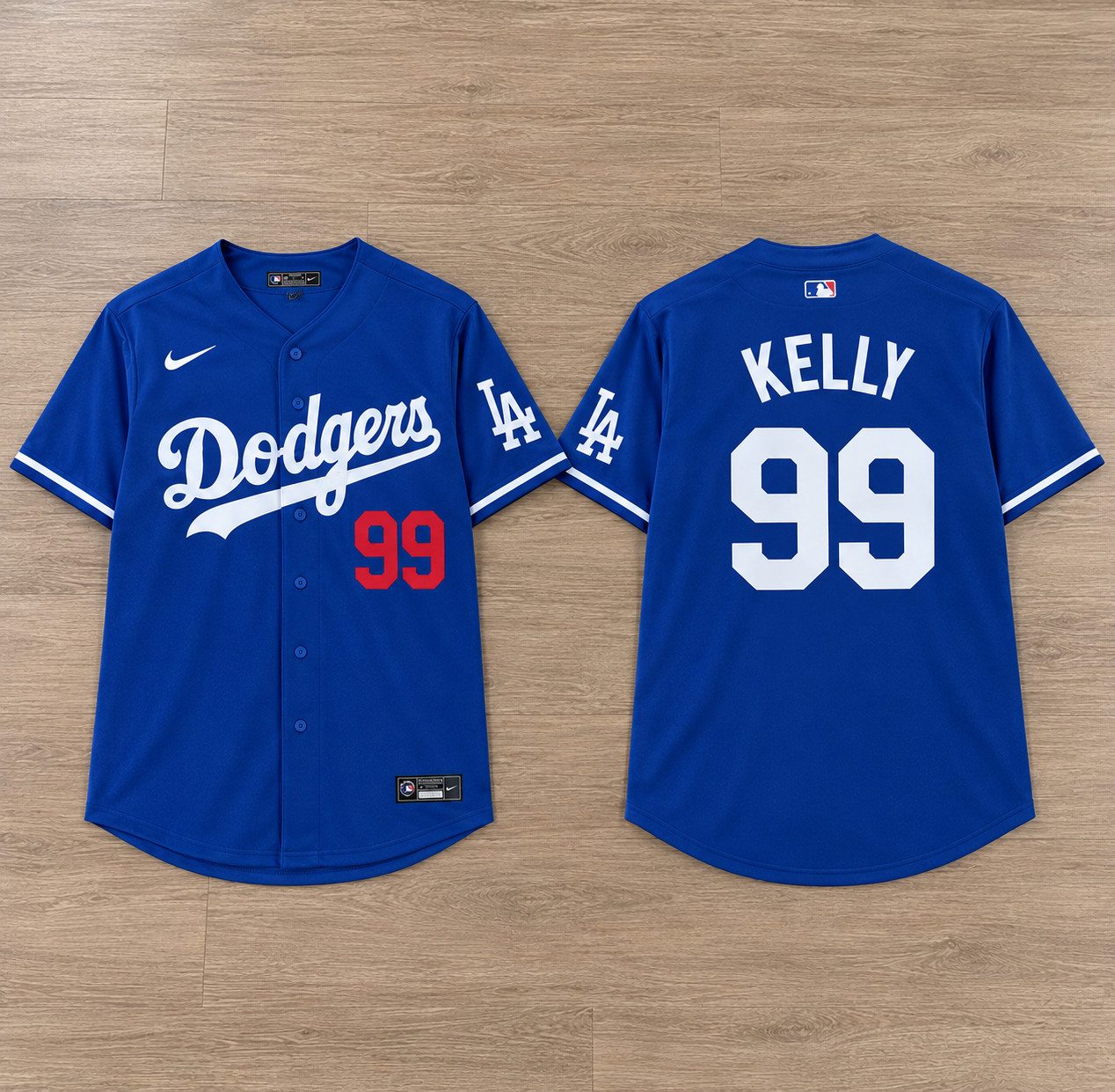 Joe Kelly #99 Los Angeles Dodgers Royal Blue Alternate Baseball Jersey