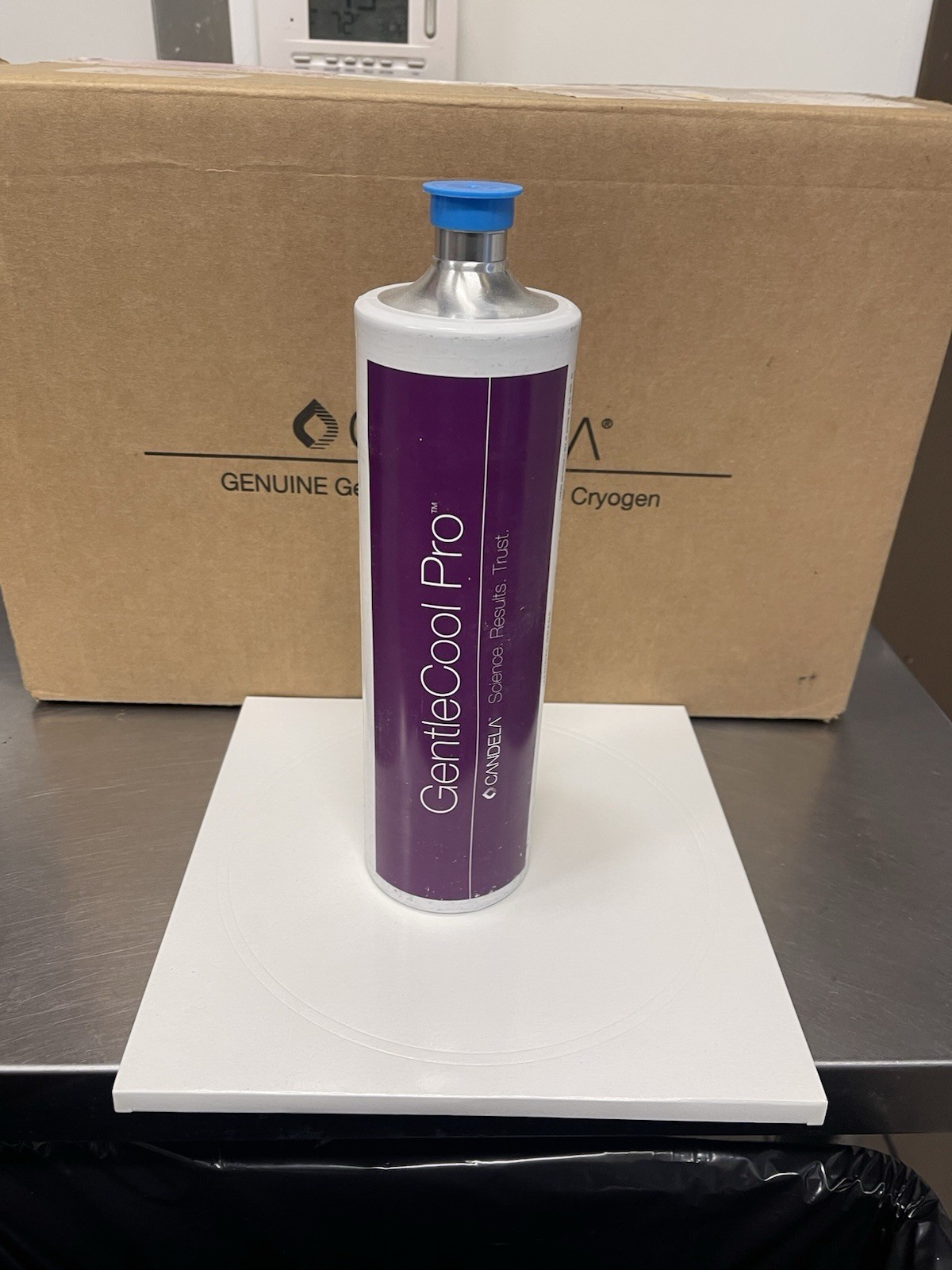 Candela GentleCool CryoMist Cryogen 1000g Canister 1600-00-0218 - EXP 6/28 Candela GentleCool CryoMist Cryogen 1000g Canister 1600-00-0218 - EXP 6/28