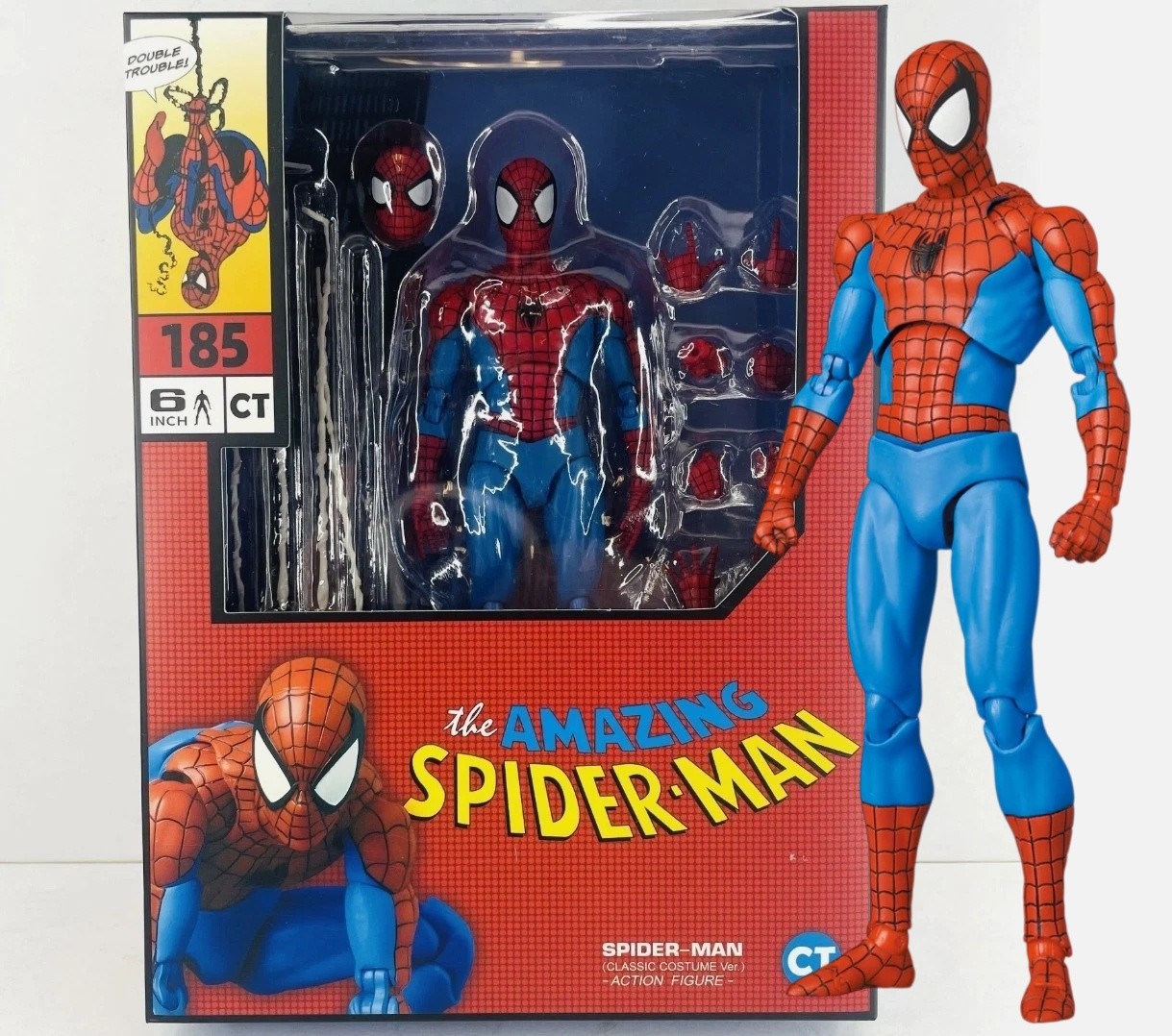 CT Toys No.185 Spider-Man Classic Costume Ver. Action Figure New Boxed US STOCK