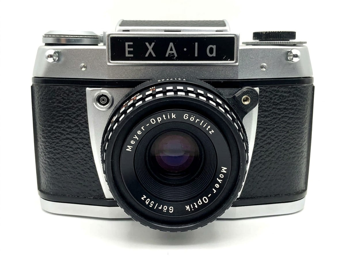 Exa 1a 35mm Exakta Ihagee + Meyer Optik Görlitz Domiplan 50mm f/2.8