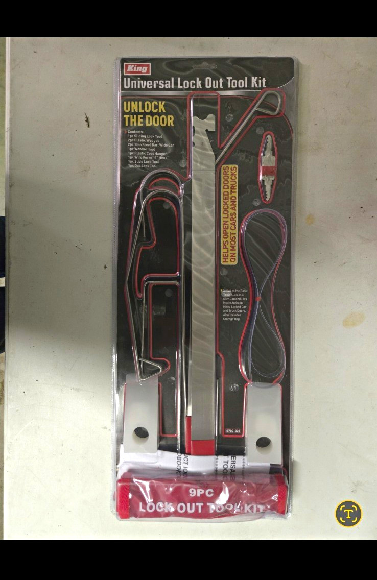 King Universal  Tool Kit 9PC Door  Set MPN 0700-023