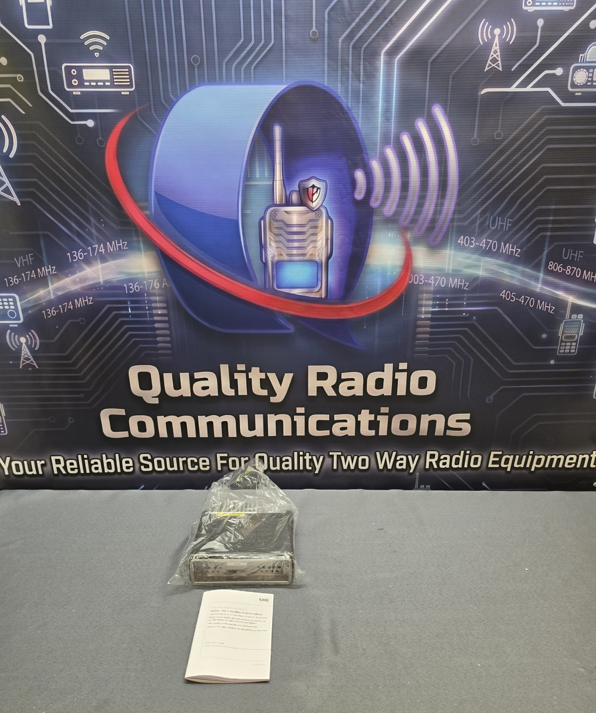 NEW TAIT TM9355 TM9300 B1DA-T 50w 136-174 MHz VHF Bare Two Way Radio ONLY TMBB1B