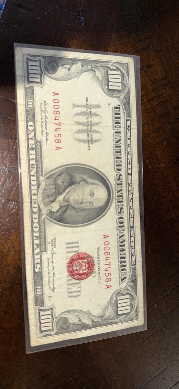 1928 $100 2405 United States Paper Money