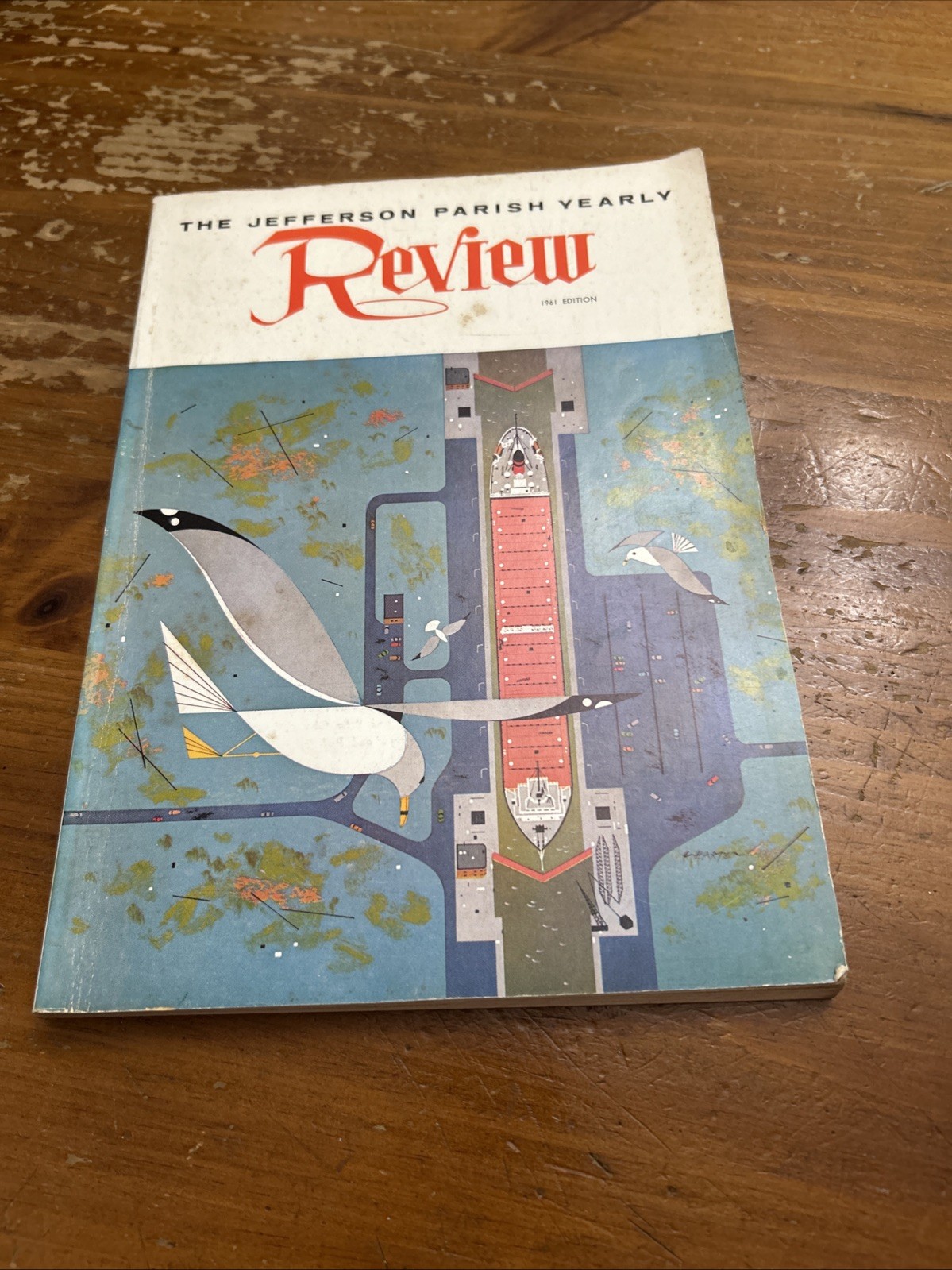 1961 Jefferson Parish Yearly Review Louisiana History Book New Orleans