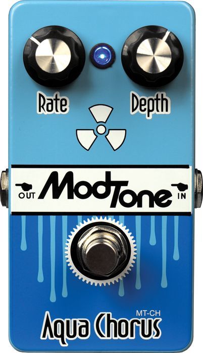Modtone MT-CH Aqua Chorus Guitar Effects Pedal Heavy Duty Fast Free USA Shipping