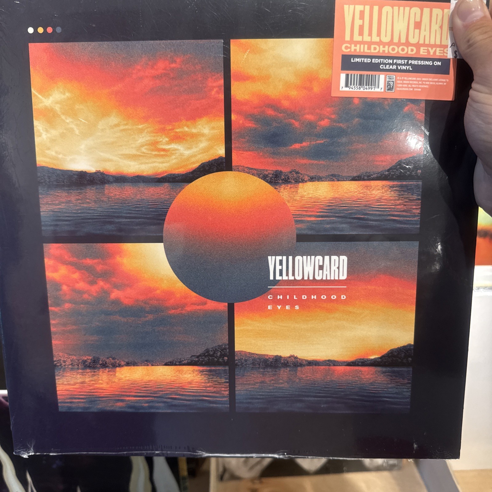 Childhood Eyes by Yellowcard (Record 2023) LMTD Edition First Pressing New Seal