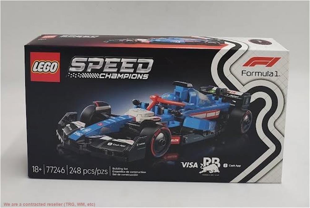 LEGO Speed Champions VisaF1 Race Car Model Kit 77246 SEE DETAILS LEGO Speed Champions VisaF1 Race Car Model Kit 77246 SEE DETAILS