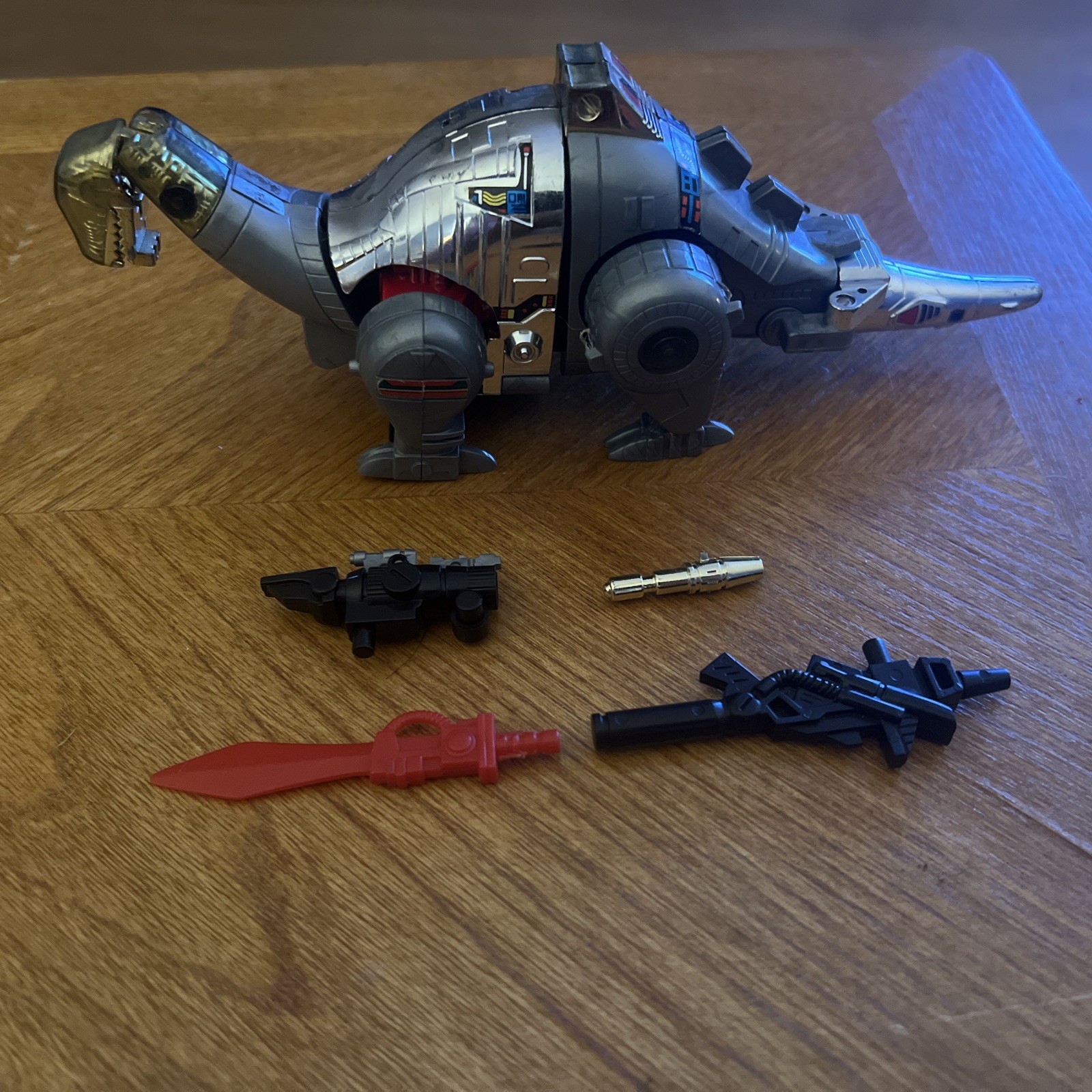 Transformers G1 Vintage Dinobot Sludge Brontosaurus Almost Complete