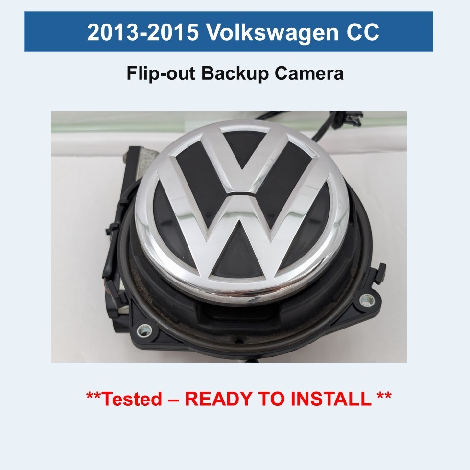 2013 - 2015 VOLKSWAGEN CC Backup Camera Rear View Back View Solenoid OEM