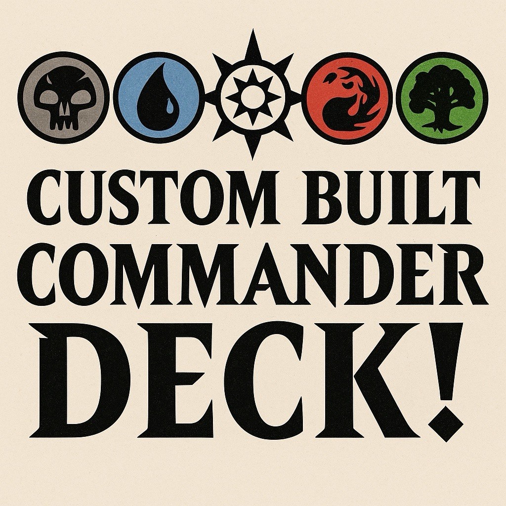 Random Budget EDH Commander Deck High Quality magic the gathering MTG cheap